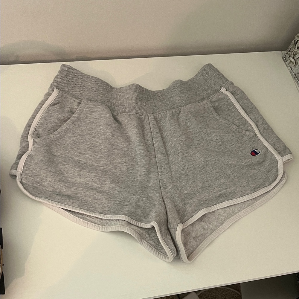 medium grey champion shorts